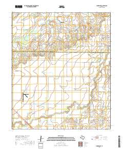 Lueders NW 2019 topographic map thumbnail