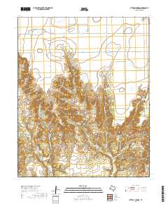 Luttrell Springs 2019 topographic map thumbnail
