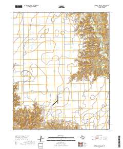 Luttrell Springs NE 2019 topographic map thumbnail