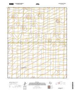 Lazbuddie SW 2019 topographic map thumbnail