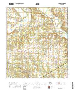 Leon Junction 2019 topographic map thumbnail