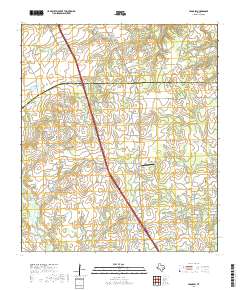 Leona SW 2019 topographic map thumbnail