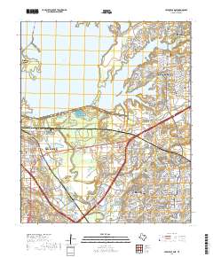 Lewisville East 2019 topographic map thumbnail