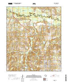 Lindale 2019 topographic map thumbnail