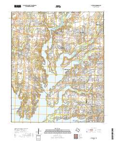 Little Elm 2019 topographic map thumbnail