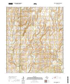 Little Grape Creek 2019 topographic map thumbnail