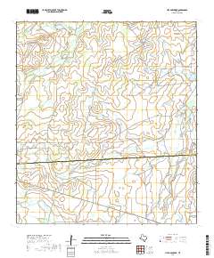 Live Oak Creek 2019 topographic map thumbnail