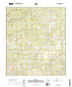 Live Oak Ranch 2019 topographic map thumbnail