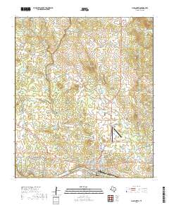 Llano North 2019 topographic map thumbnail