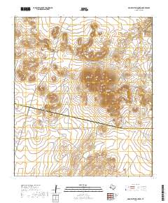 Mano Prieto Mountain 2019 topographic map thumbnail