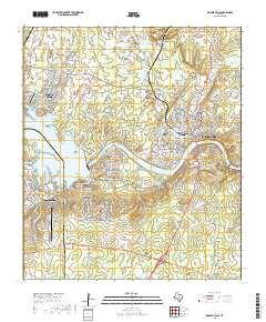 Marble Falls 2019 topographic map thumbnail