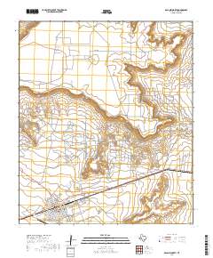 McCamey North 2019 topographic map thumbnail