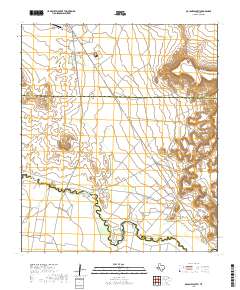 McCamey South 2019 topographic map thumbnail