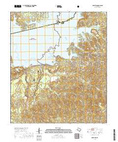 McGee Bend 2019 topographic map thumbnail