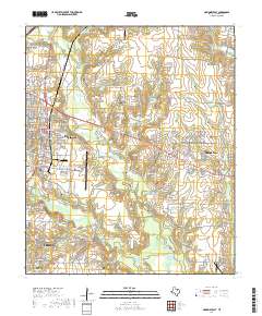 McKinney East 2019 topographic map thumbnail
