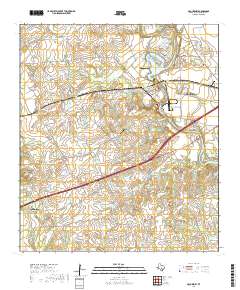 McQueeney 2019 topographic map thumbnail