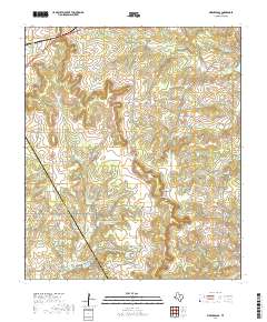 Mercers Gap 2019 topographic map thumbnail