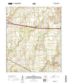 Merkel East 2019 topographic map thumbnail