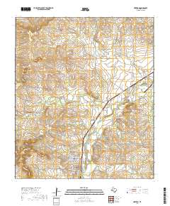 Mertzon 2019 topographic map thumbnail