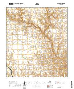 Meyers Canyon 2019 topographic map thumbnail
