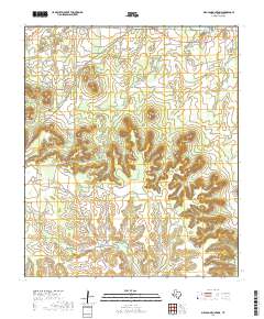 Millican Mountains 2019 topographic map thumbnail