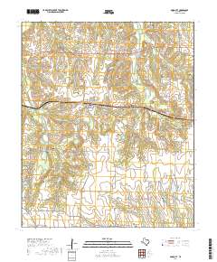 Dodd City 2019 topographic map thumbnail