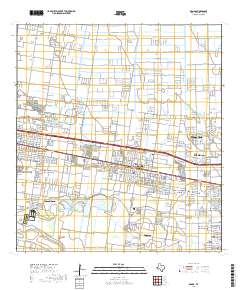 Donna 2019 topographic map thumbnail