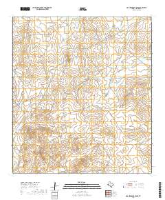 Dos Hermanos Peaks 2019 topographic map thumbnail