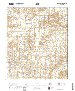 Dripping Springs Draw 2019 topographic map thumbnail