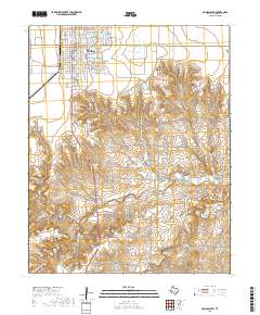 Dumas South 2019 topographic map thumbnail
