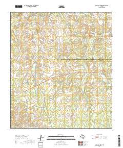 Earwood Creek 2019 topographic map thumbnail