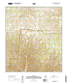 Earwood Creek SW 2019 topographic map thumbnail