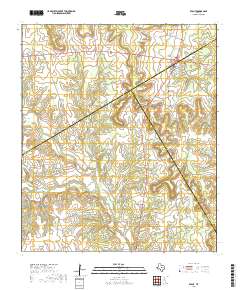 Evant 2019 topographic map thumbnail