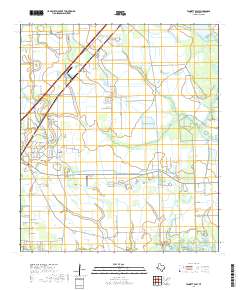 Fannett East 2019 topographic map thumbnail