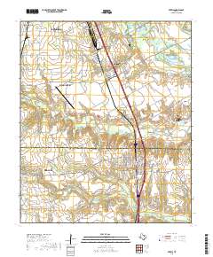 Ferris 2019 topographic map thumbnail