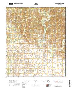 Flat Rock Creek South 2019 topographic map thumbnail