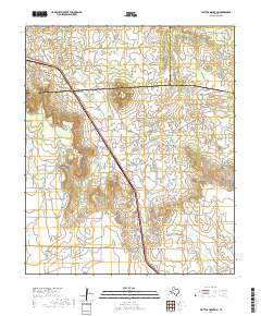 Flat Top Mountain 2019 topographic map thumbnail
