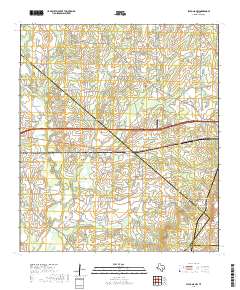 Flatonia NW 2019 topographic map thumbnail
