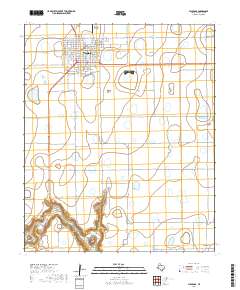 Floydada 2019 topographic map thumbnail