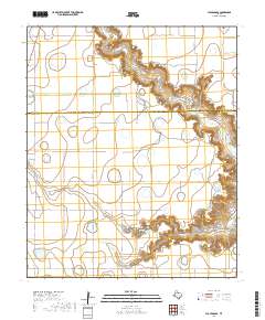 Floydada SE 2019 topographic map thumbnail