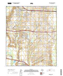 Forney South 2019 topographic map thumbnail