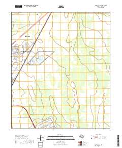 Fort Bliss NE 2019 topographic map thumbnail