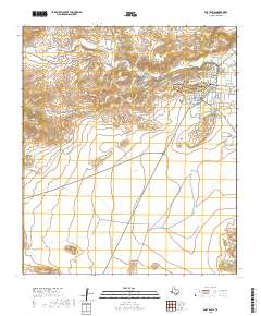 Fort Davis 2019 topographic map thumbnail