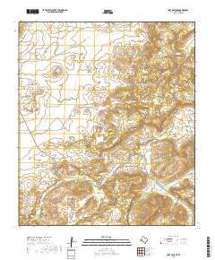 Fort Davis SE 2019 topographic map thumbnail