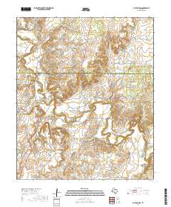 Fort Griffin 2019 topographic map thumbnail