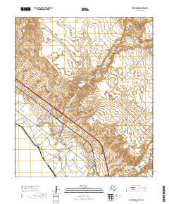 Fort Hancock 2019 topographic map thumbnail