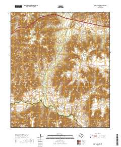 Fort Lancaster 2019 topographic map thumbnail