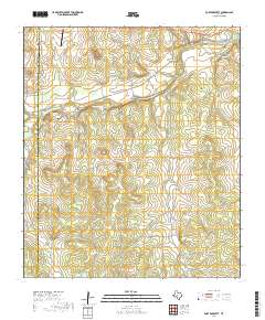 Fort McKavett 2019 topographic map thumbnail