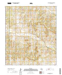 Fort McKavett NE 2019 topographic map thumbnail