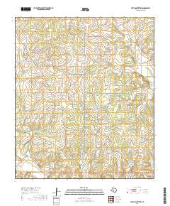 Fort McKavett NW 2019 topographic map thumbnail